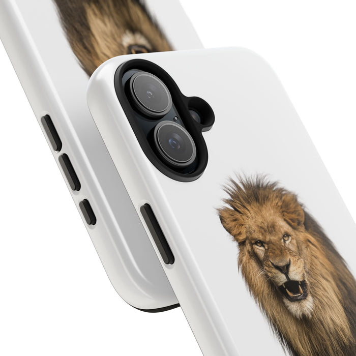 Tough Phone Cases with Lion roaring