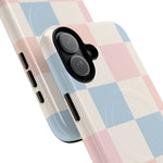 Pastel Checkerboard Pattern iPhone Cases - MagSafe - Shamo's
