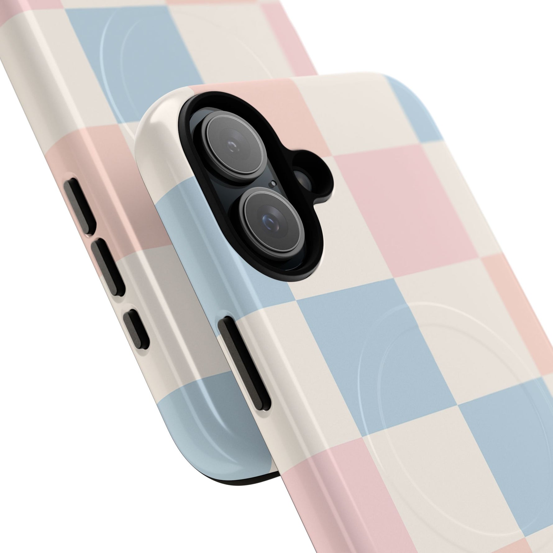Pastel Checkerboard Pattern iPhone Cases - MagSafe - Shamo's