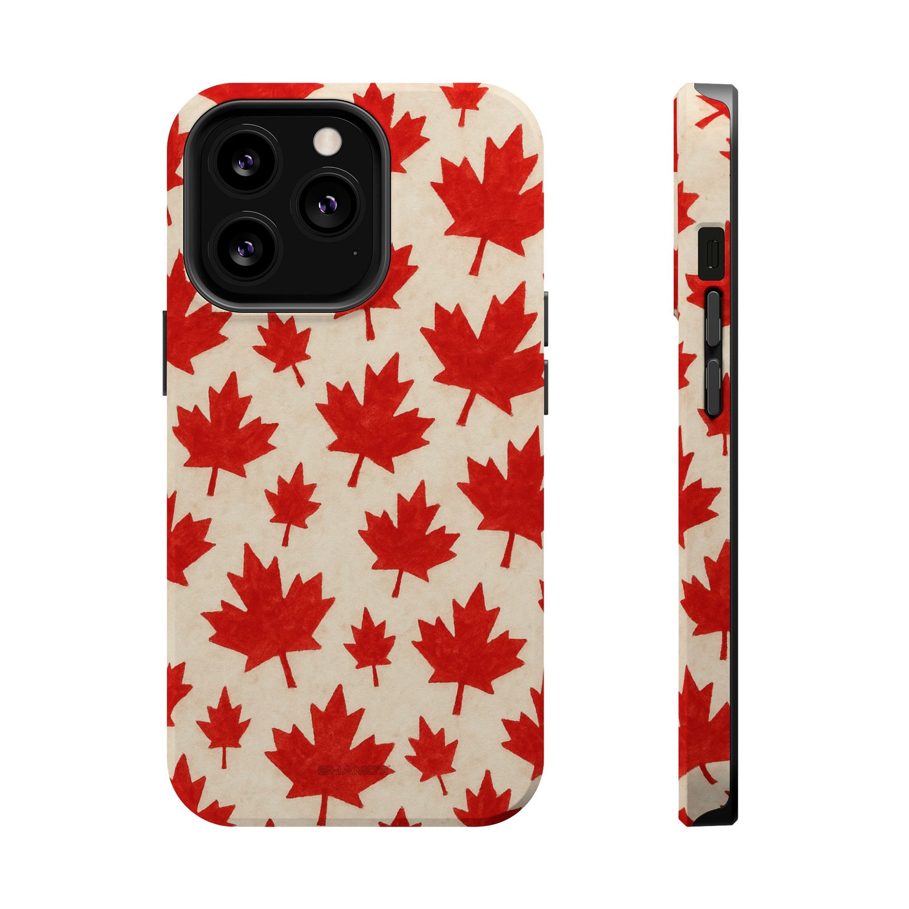 Canadian Flag Magnetic Impact-Resistant Phone Case