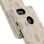 Neutral Pebble Pattern Tough iPhone Case  Shamo's