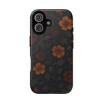 Floral Night Velvet iPhone Case - Works with MagSafe - Shamo's