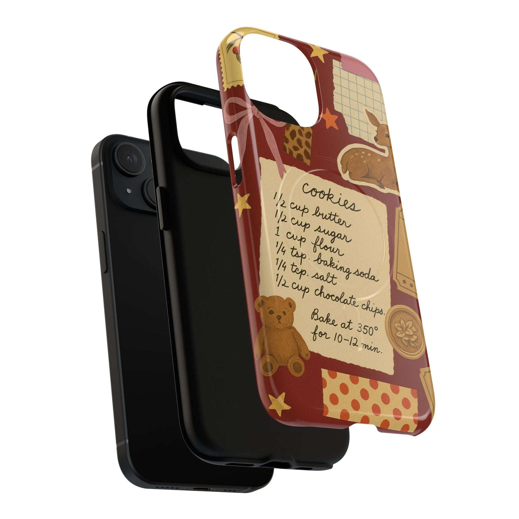 Holiday Receipt Stamps iPhone Case with MagSafe Compatibility  Shamo's