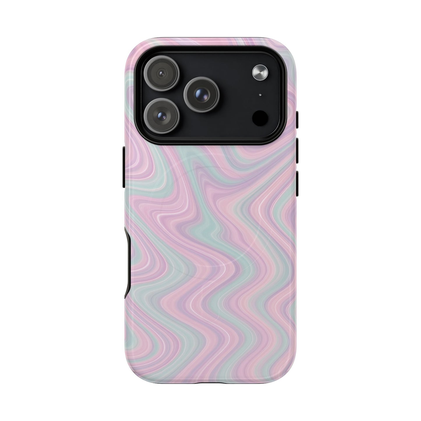Colorful Marble Pastel Swirl iPhone Case | MagSafe