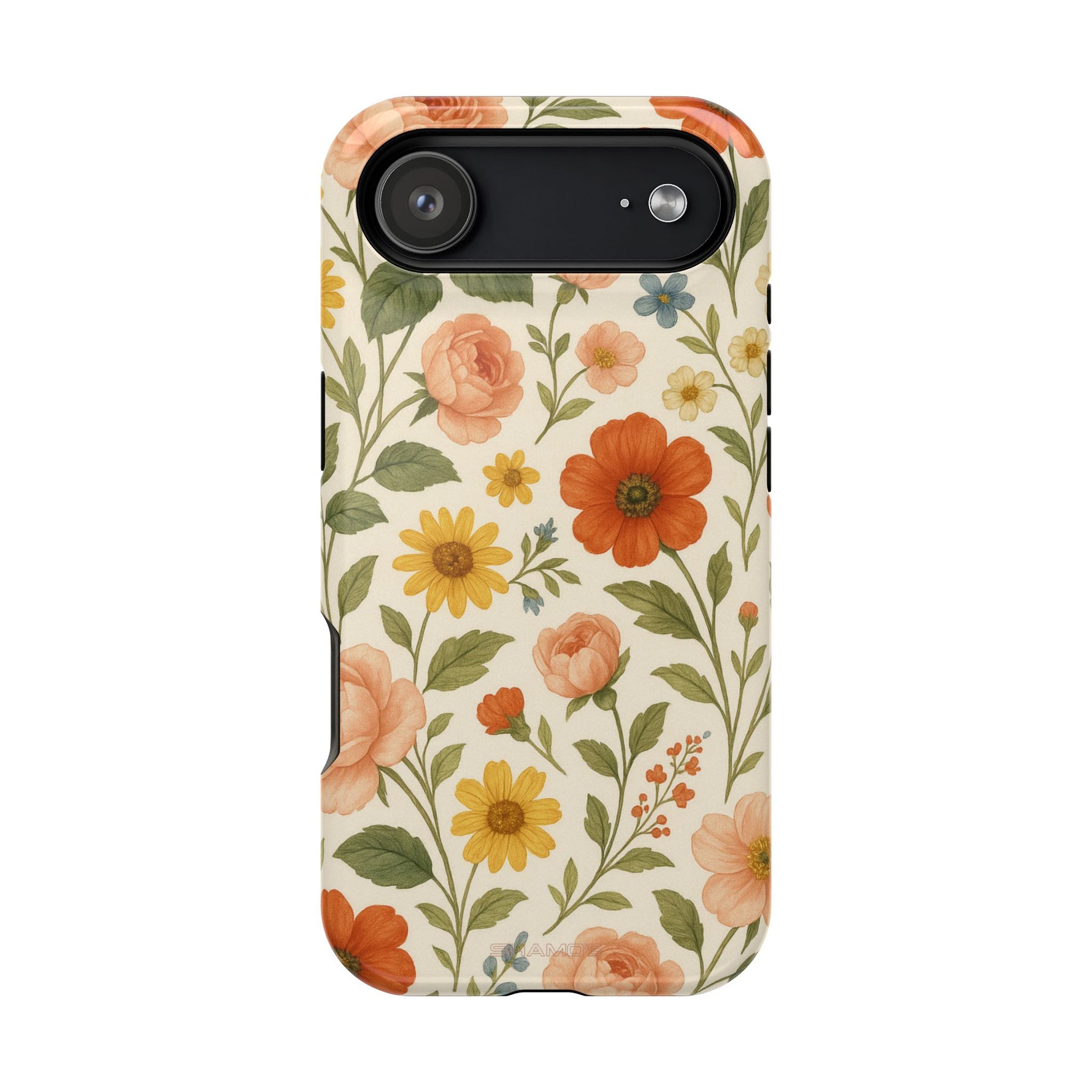 Floral Vintage Garden iPhone Case — with MagSafe