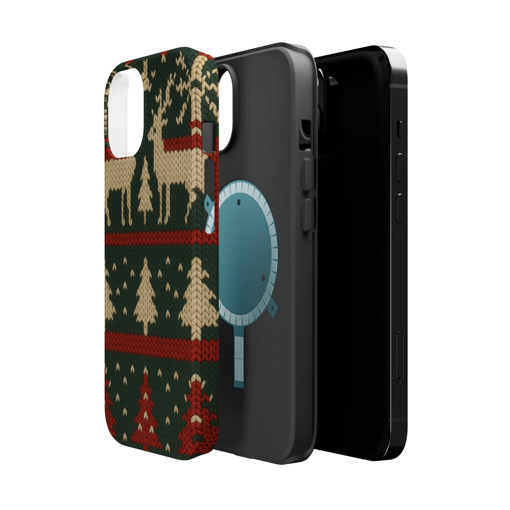 Holiday Reindeer Knit iPhone Case | compatible with MagSafe  Shamo's