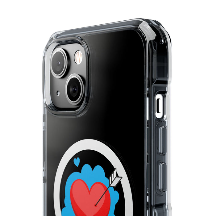 Magnetic Clear Phone Case | Compatible with MagSafe | Be Mine Love Edition