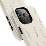 Lavender Minimal Bloom iPhone Case with MagSafe - Shamo's