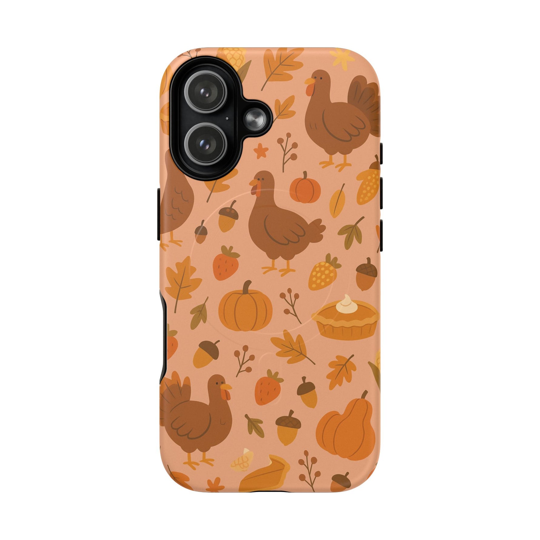 Thanksgiving-Inspired Tough Case for iPhone | Compatible with MagSafe - Shamo's