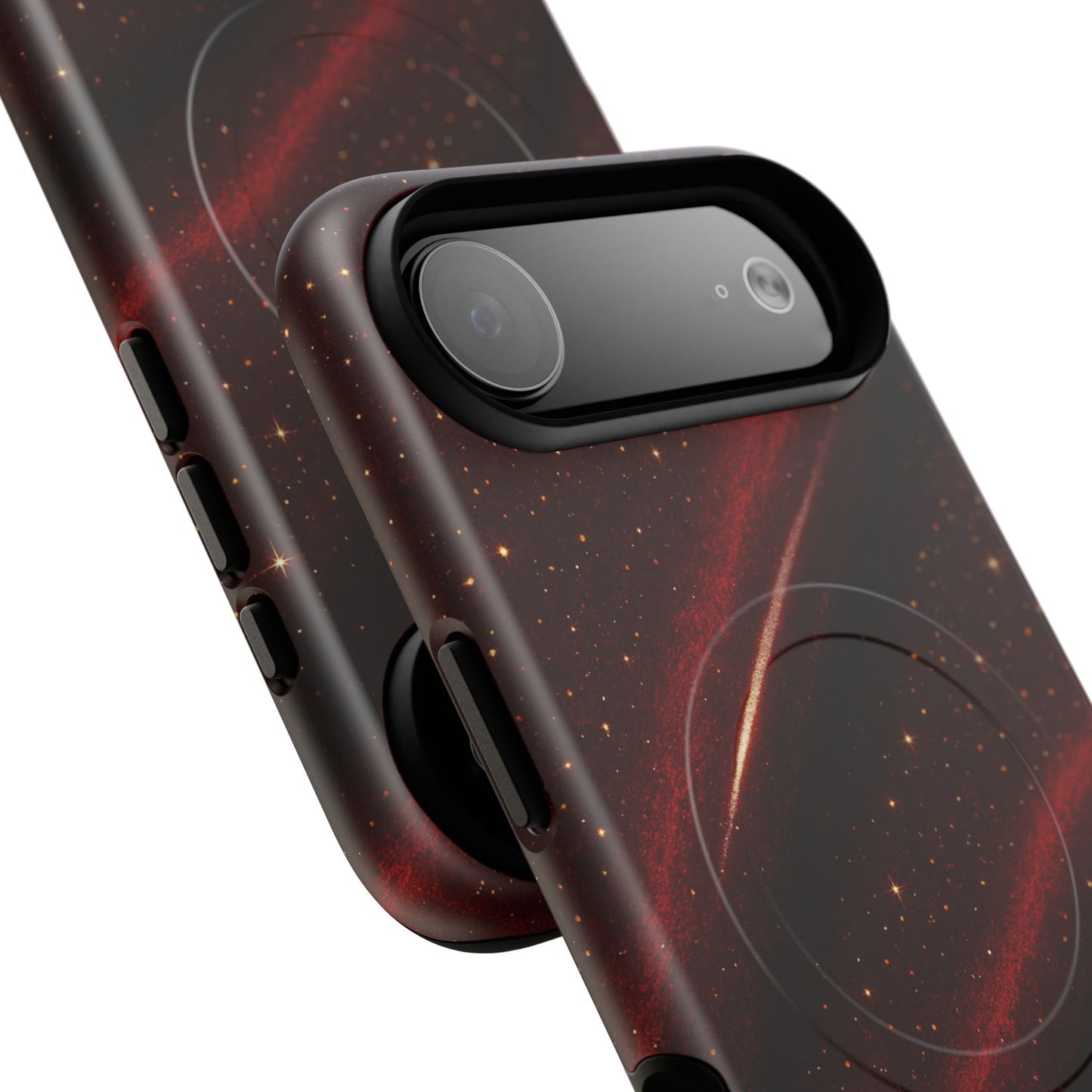 Red Nebula iPhone Case with MagSafe