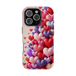 Love Hearts MagSafe iPhone Case — Magnetic, Impact-Resistant