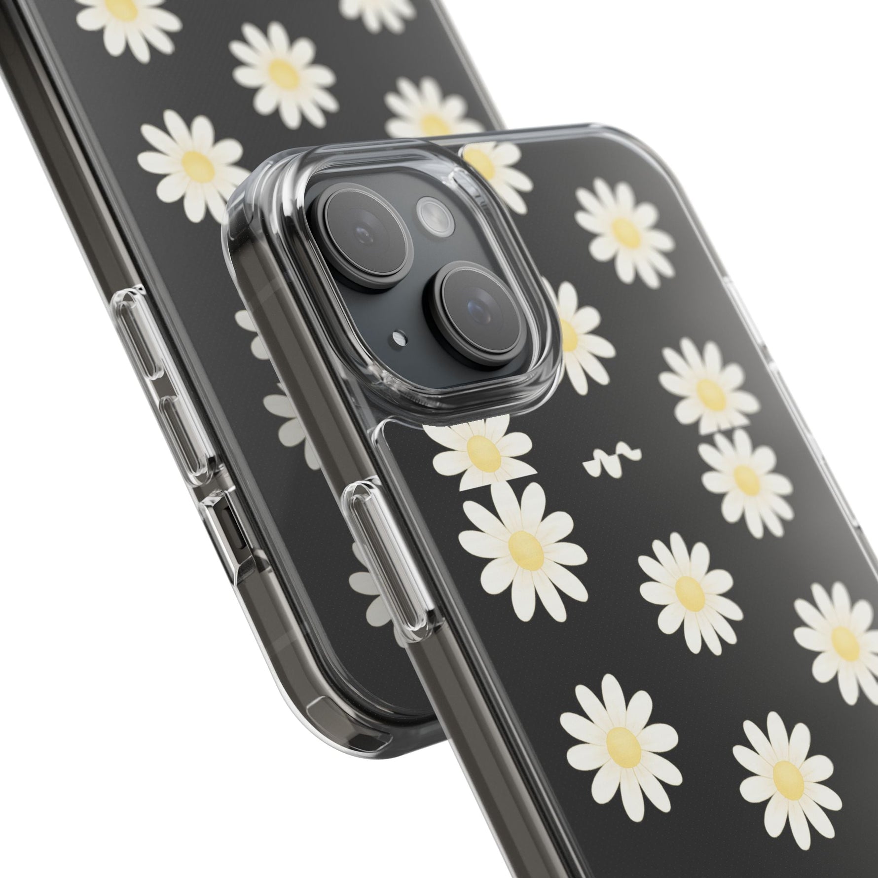 Daisy Floral Clear iPhone Case  Shamo's