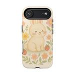 Fluffy Bunny Garden iPhone Case with MagSafe - Shamo's