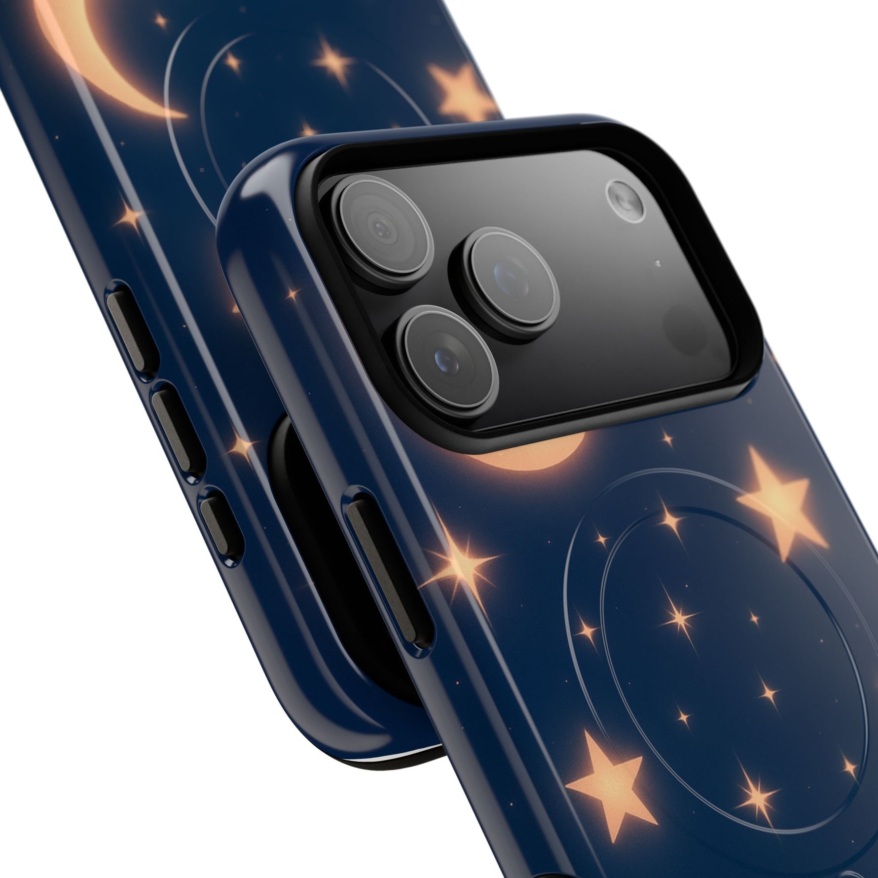 Moon Glow Magic Case for iPhone - Star and Moon Design | MagSafe - Shamo's