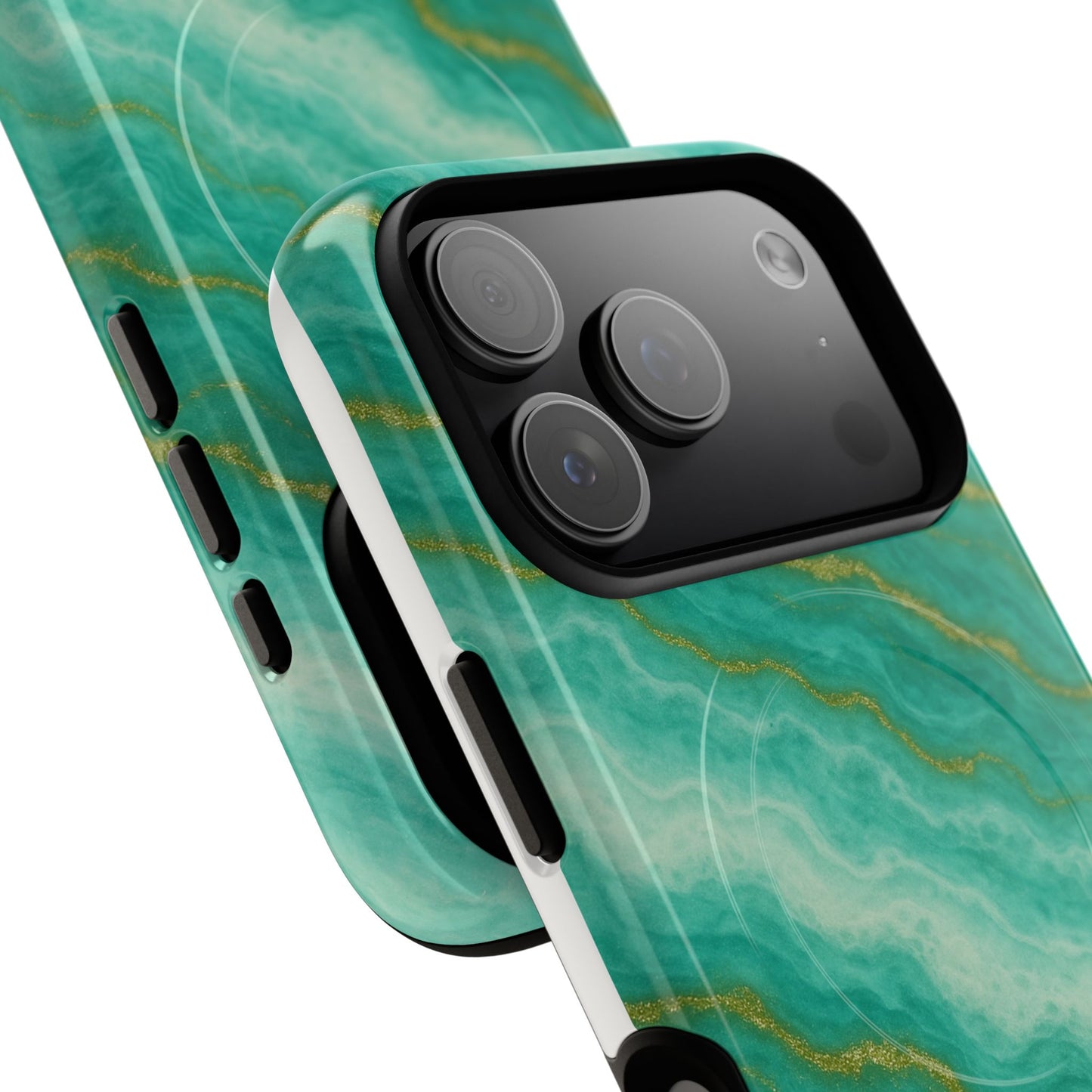Ocean Marble Flow iPhone Case with MagSafe