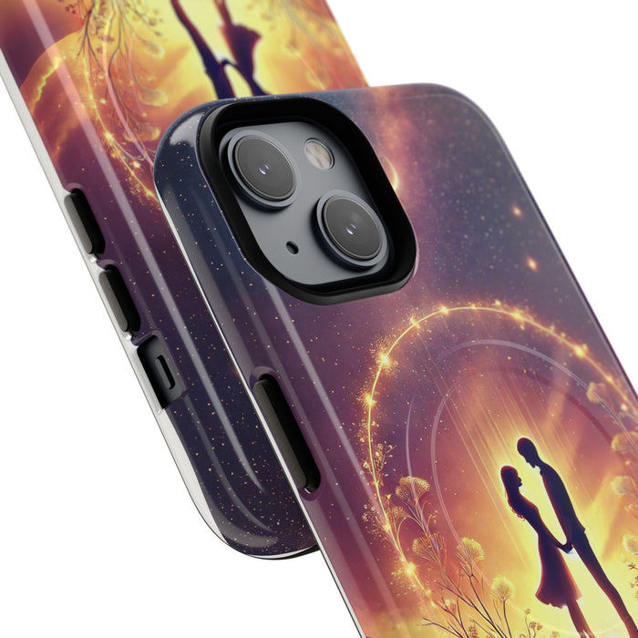 MagSafe Phone Case - Love Couple Design - Tough Magnetic Cases for iPhone 17 and more