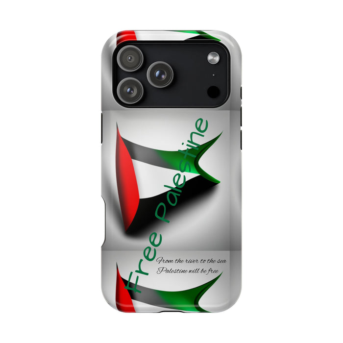 MagSafe Tough Case: Palestinian Flag & 'From the River to the Sea, Palestine Will Be Free