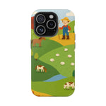 Farm-Themed Impact-Resistant MagSafe Phone Case