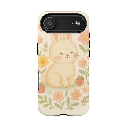 Fluffy Bunny Garden iPhone Case with MagSafe - Shamo's