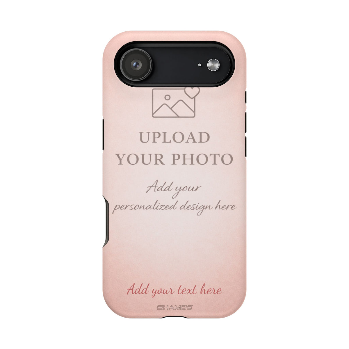 Personalizable iPhone Case | Add Your Own Photo and Text | MagSafe Compatible