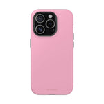 Cotton Candy Pastel Pink Impact-Resistant Phone Case | Slim Protective MagSafe-Compatible Cover