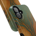 Abstract Tree of Life Design Golden Origin iPhone Case | MagSafe Compatible  Shamo's