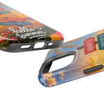 Hello Summer Phone Case — Tropical Beach MagSafe Impact-Resistant Case