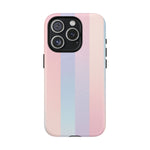 Pastel Stripe Blend Case for iPhone | MagSafe - Shamo's