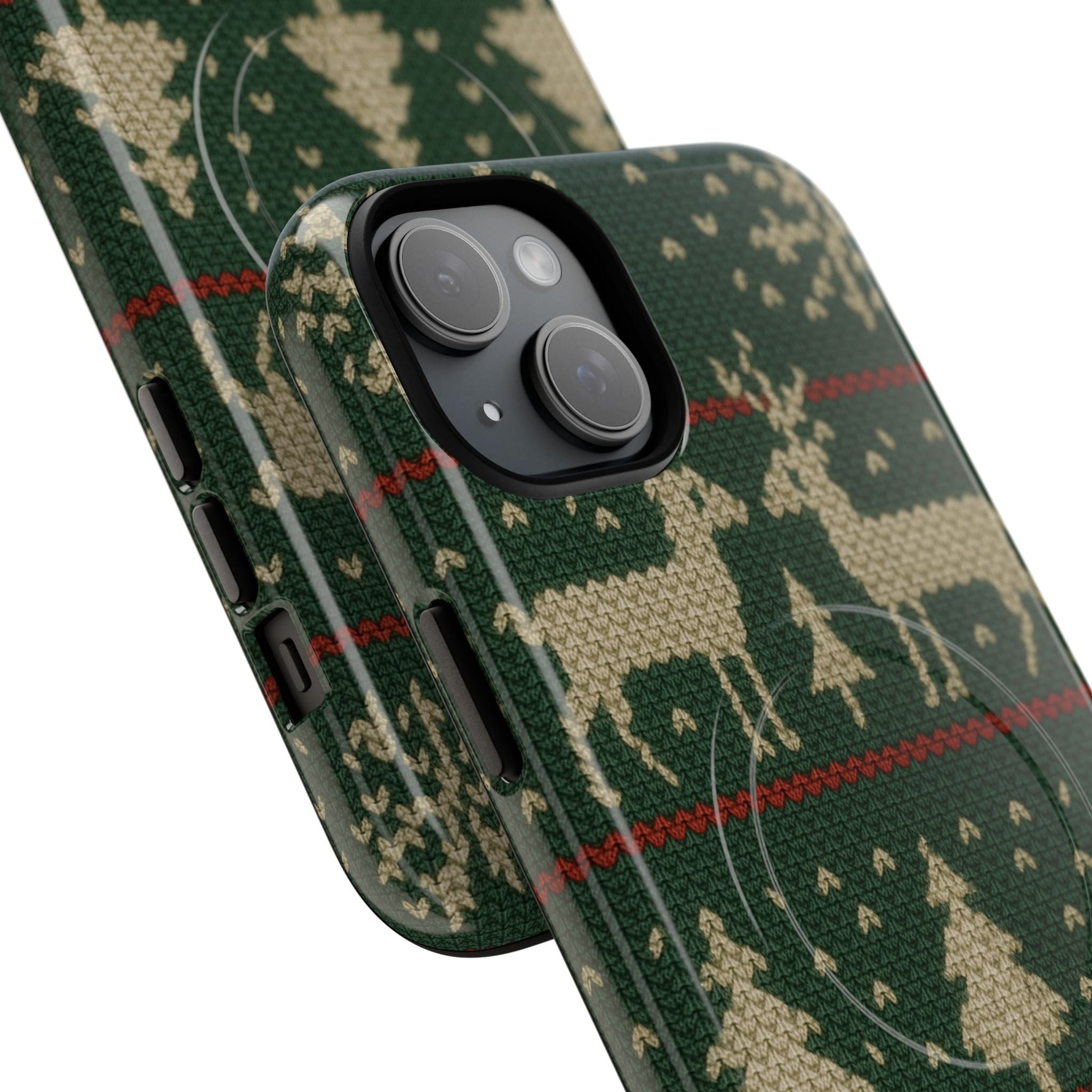 Holiday Knit Reindeer MagSafe Tough iPhone Case  Shamo's