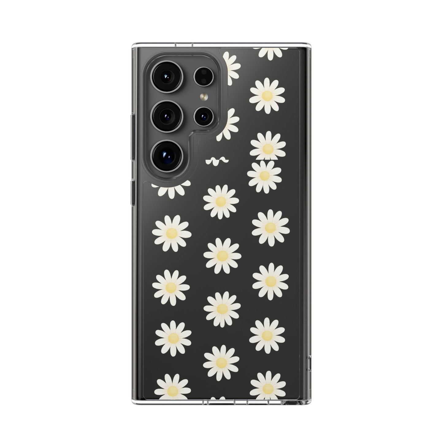 Daisy Floral Clear iPhone Case - Shamo's