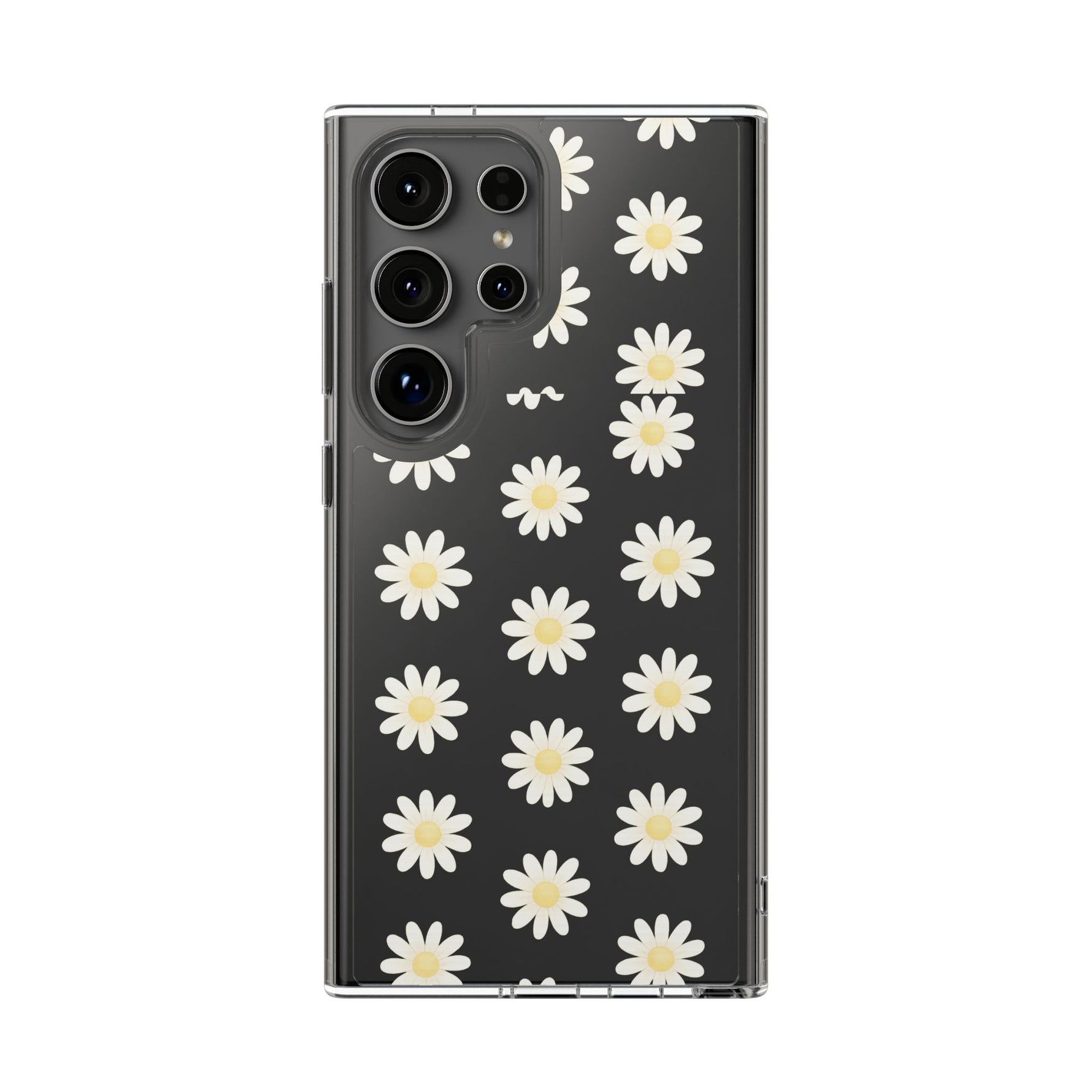 Daisy Floral Clear iPhone Case - Shamo's