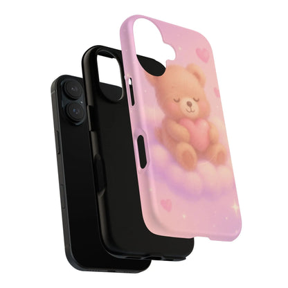 Dreamy Cloud Teddy Bear iPhone Case with MagSafe  Shamo's