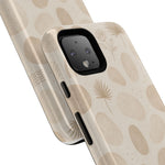 Neutral Pebble Pattern Tough iPhone Case  Shamo's