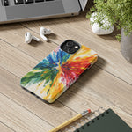 Vibrant Abstract Paint Explosion Impact Phone Case  Shamo's