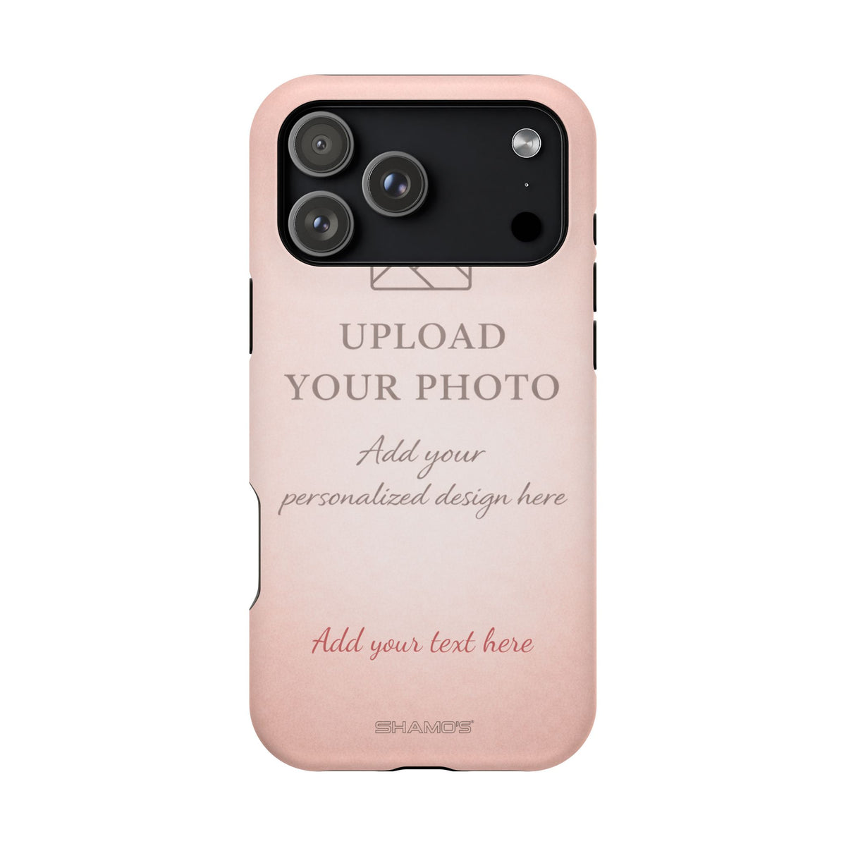 Personalizable iPhone Case | Add Your Own Photo and Text | MagSafe Compatible