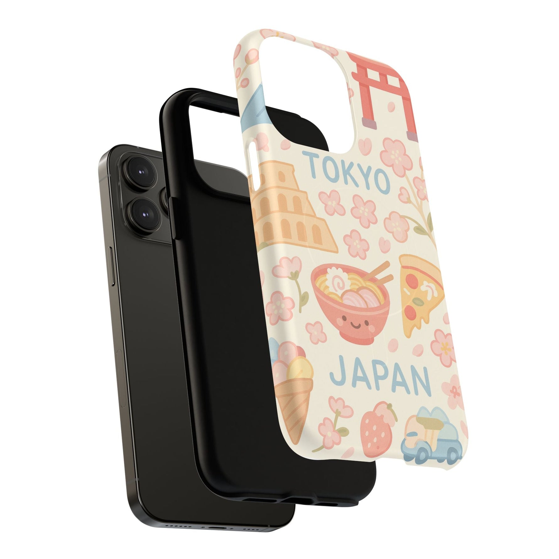 Tokyo Travel iPhone Case - Cute Japan Design | MagSafe  Shamo's