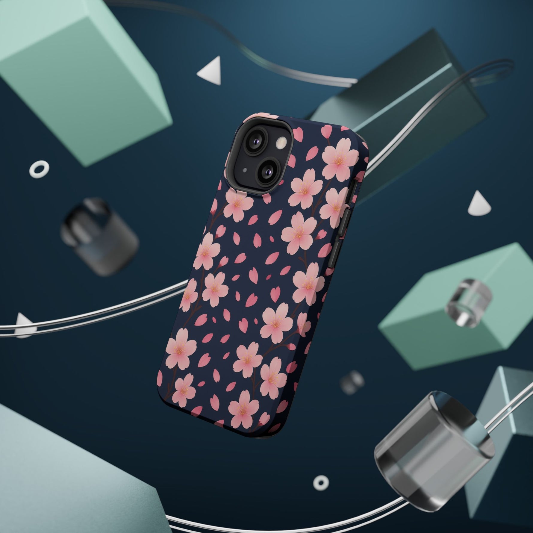 Cherry Blossom Wind iPhone Case | MagSafe - Shamo's