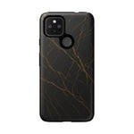 Black Marble Tough iPhone Case  Shamo's