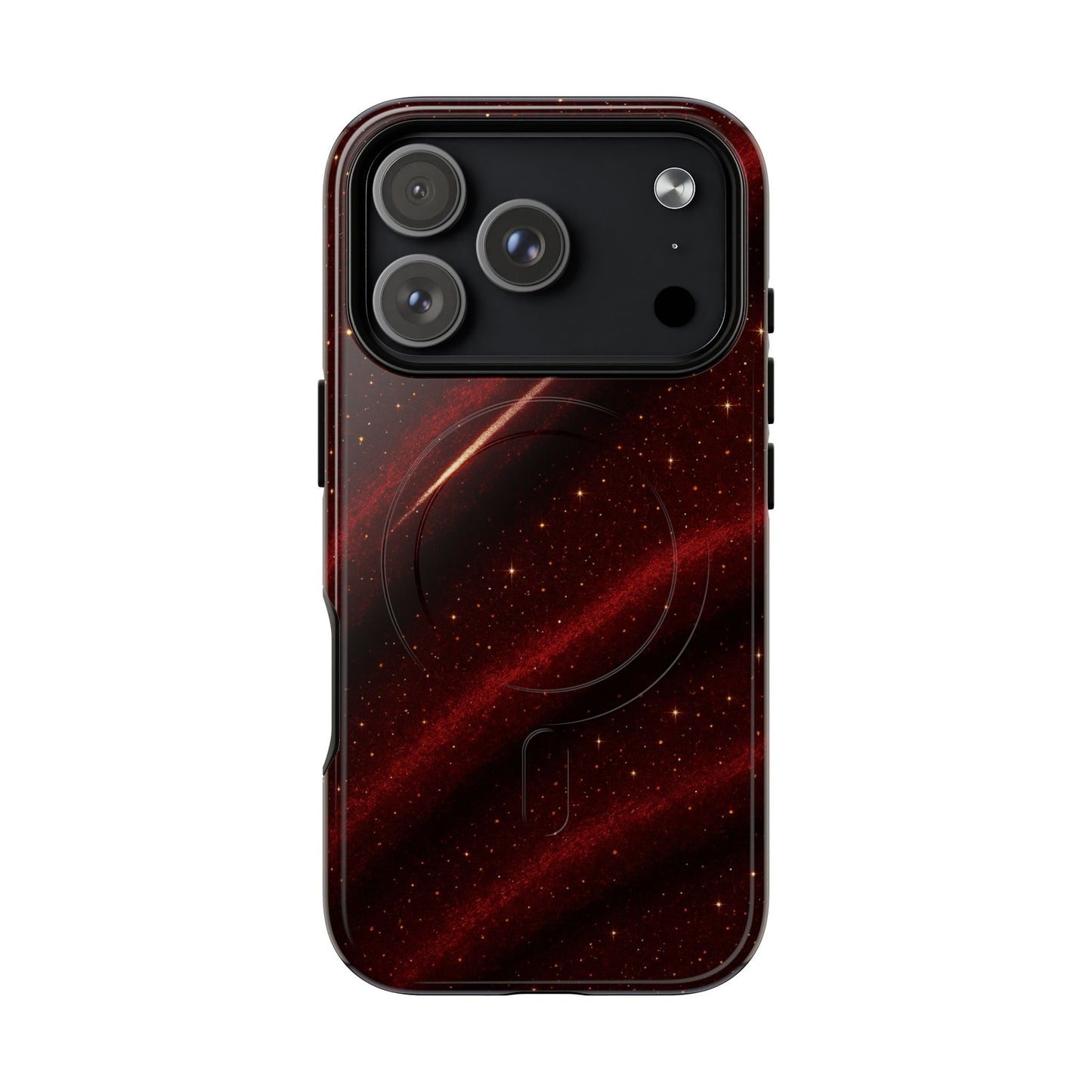 Red Nebula iPhone Case with MagSafe - Shamo's