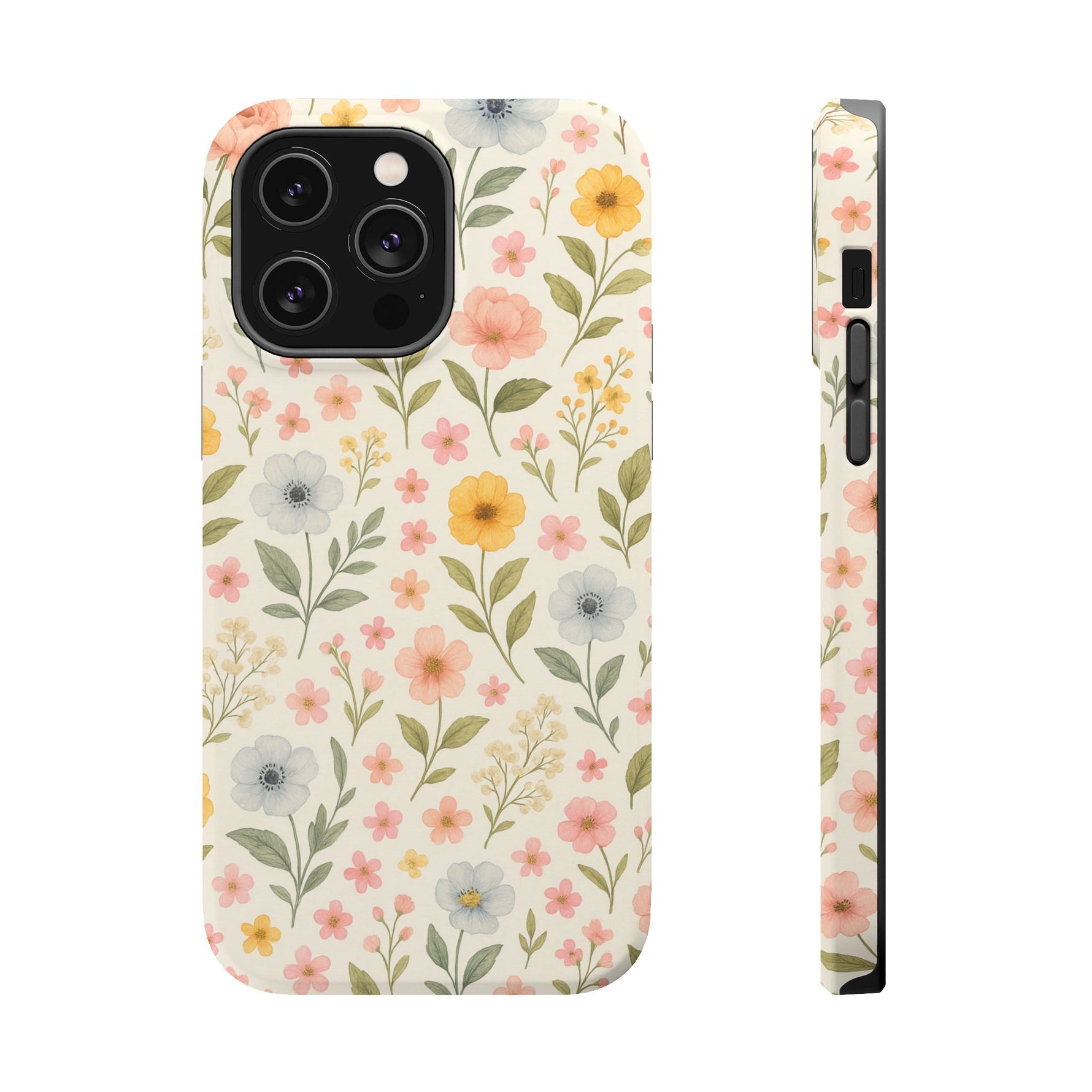Floral Garden Impact iPhone Case with MagSafe compatibility  Shamo's iPhone 14 Pro Max / Matte