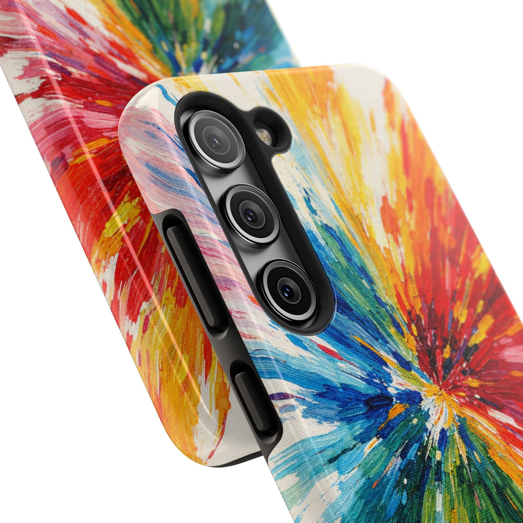 Vibrant Abstract Paint Explosion Impact Phone Case  Shamo's