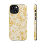 Golden Retriever Pattern Phone Case — Impact Resistant Tough Cases