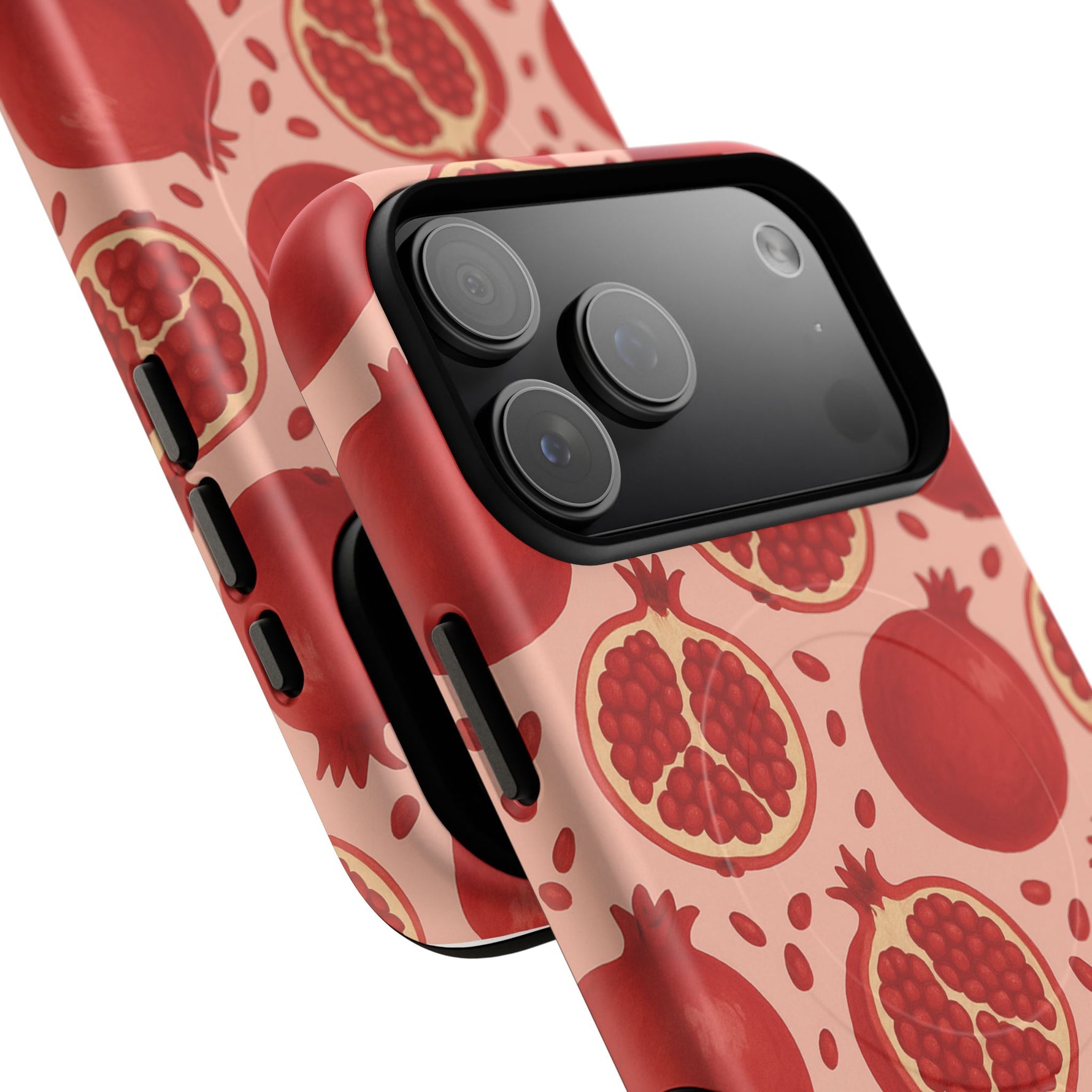 Pomegranate Fruit Tough iPhone Case | MagSafe Compatible - Shamo's