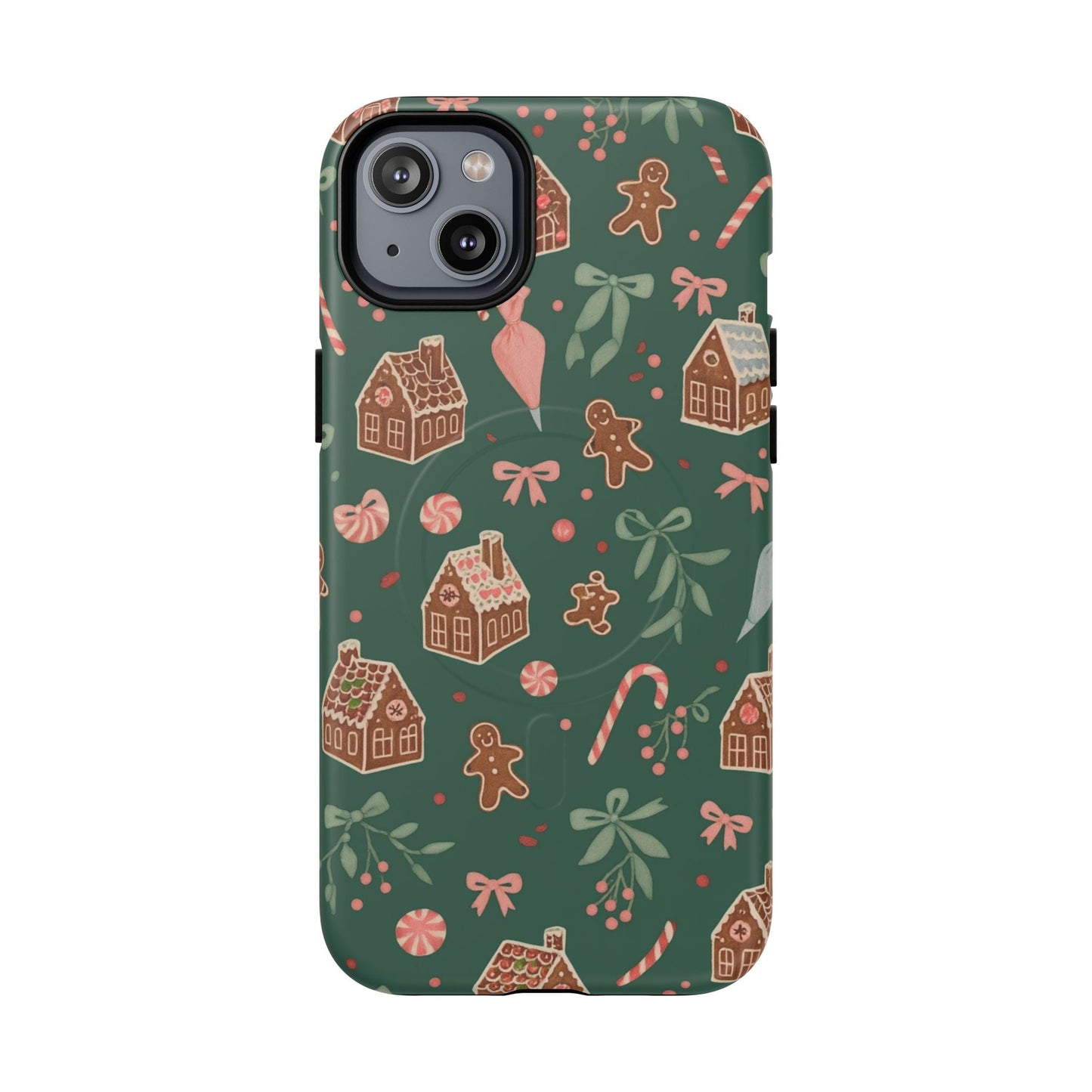 Holiday Gingerbread iPhone Case | MagSafe  Shamo's iPhone 14 Plus / Matte