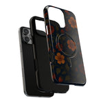Floral Night Velvet iPhone Case - Works with MagSafe - Shamo's