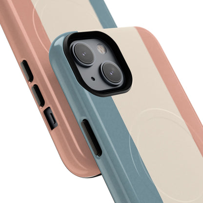 France Flag iPhone Case in Pastel Colors | MagSafe