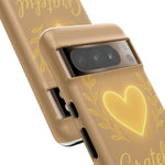 Grateful Heart iPhone Case — Warm Neon Heart  Shamo's