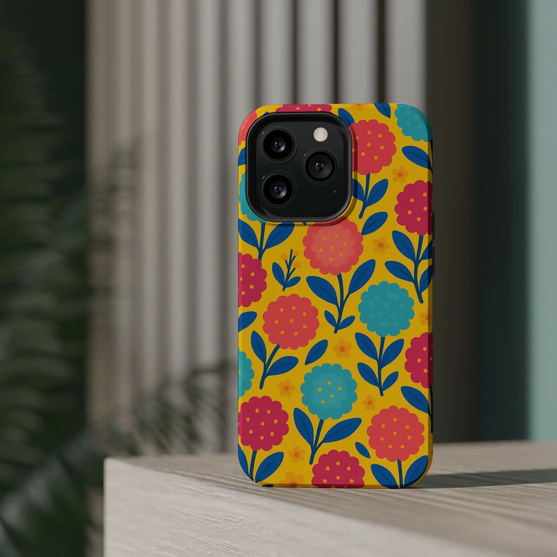 Vibrant Floral MagSafe Phone Case - Shamo's