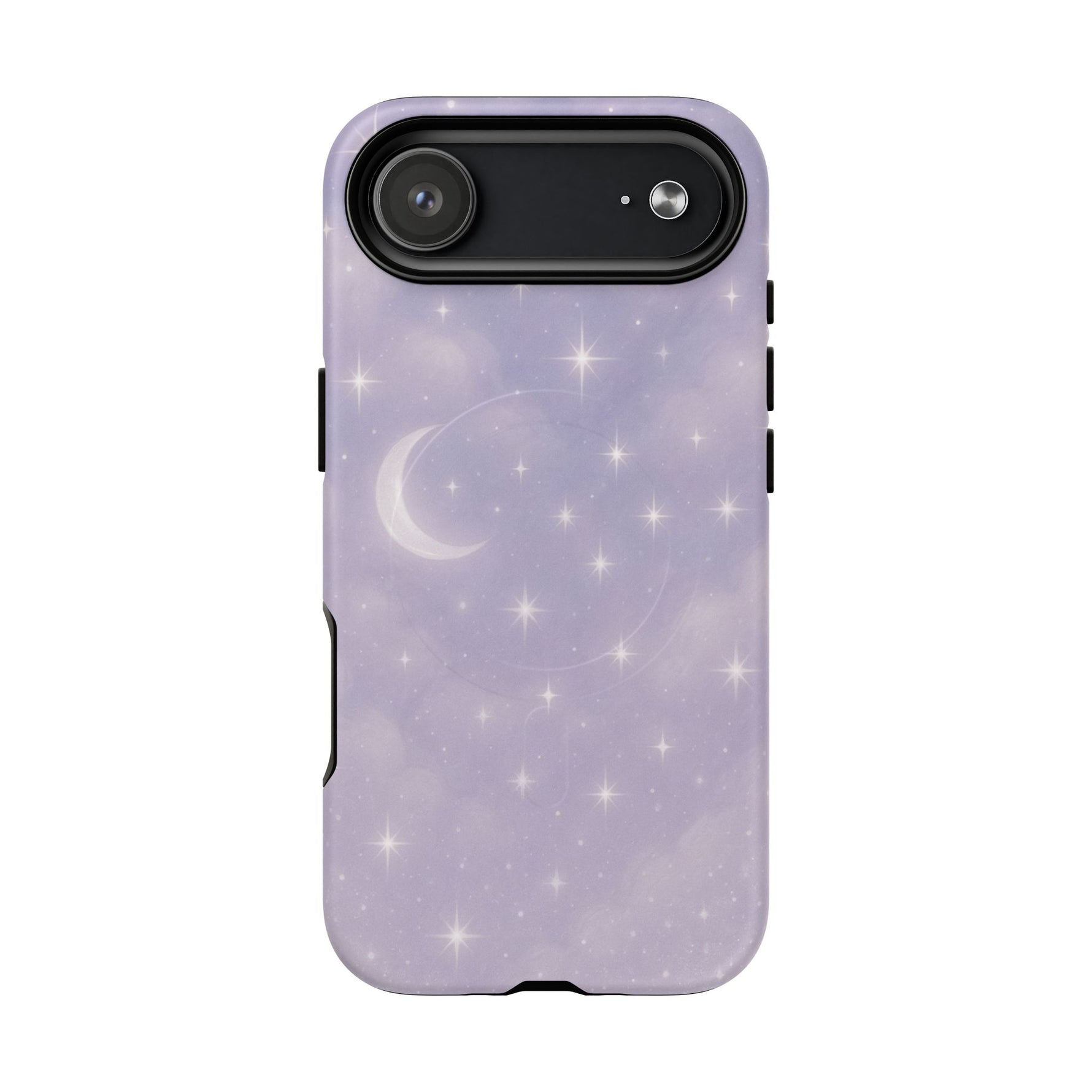 Celestial Lavender iPhone Case — Moon & Stars MagSafe Compatible - Shamo's
