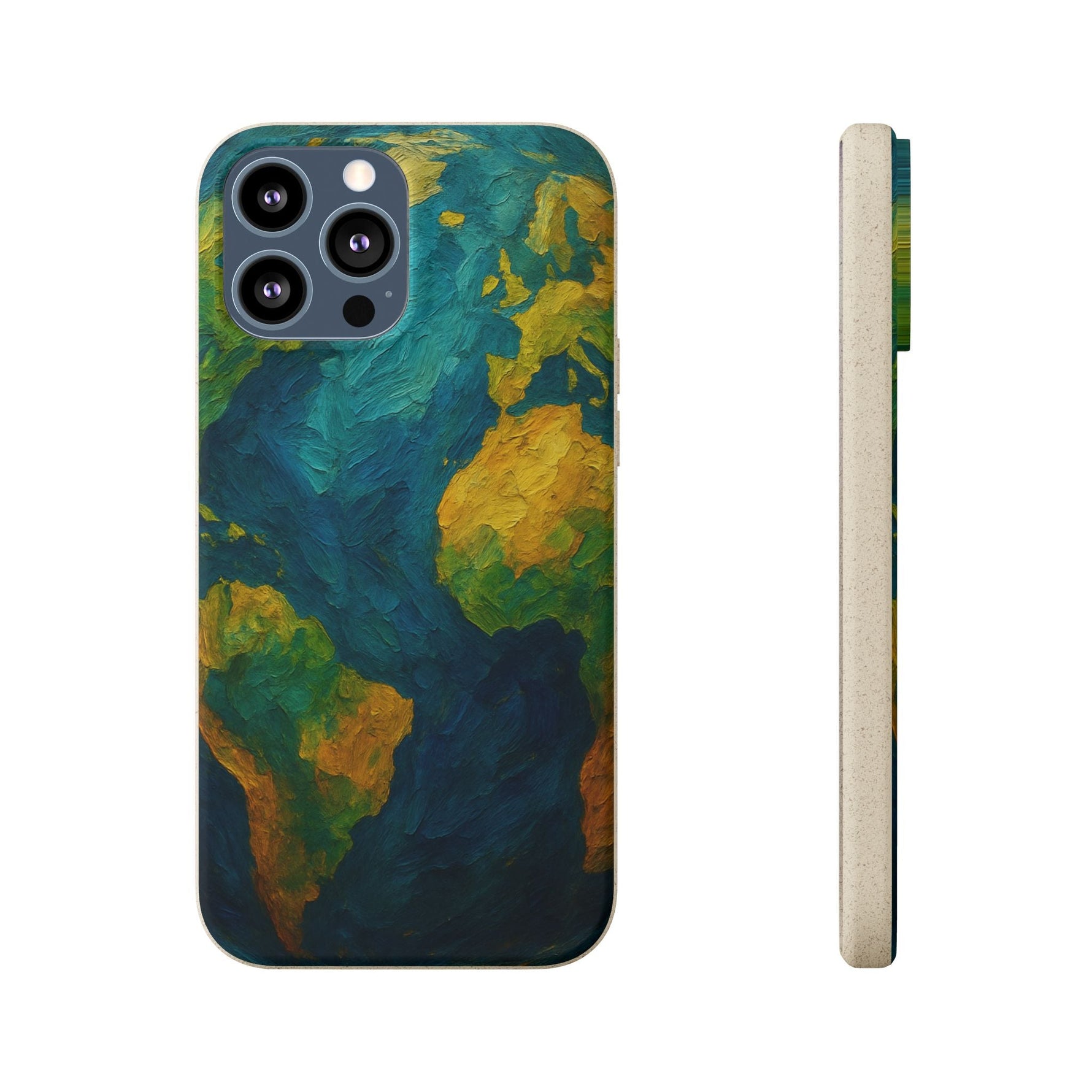 Biodegradable Phone Case — Earth Illustration Eco-Friendly Case  Shamo's